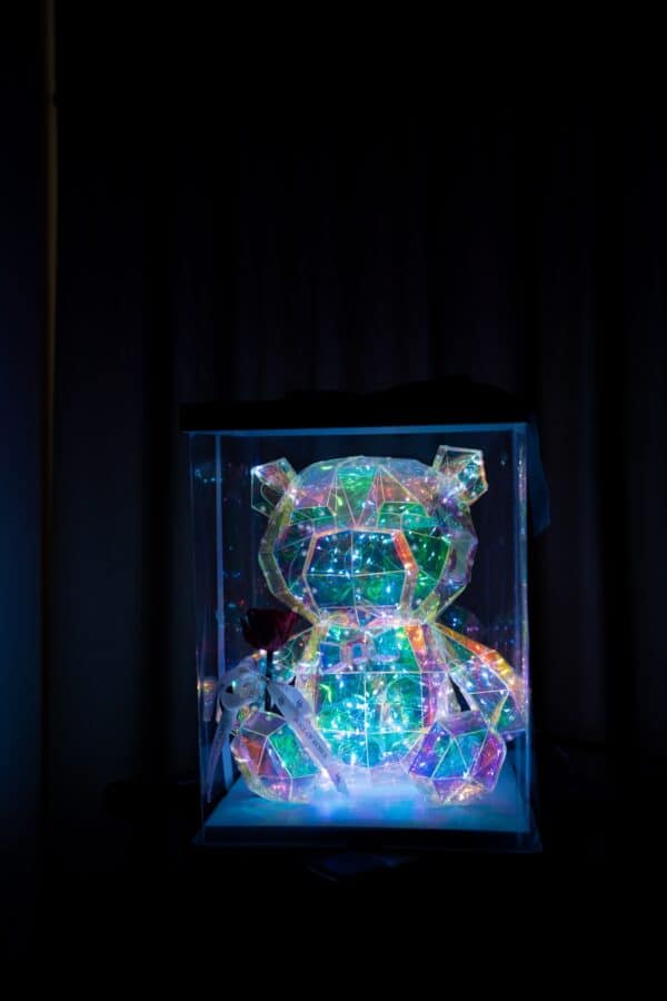 Crystal Teddy with out Heart